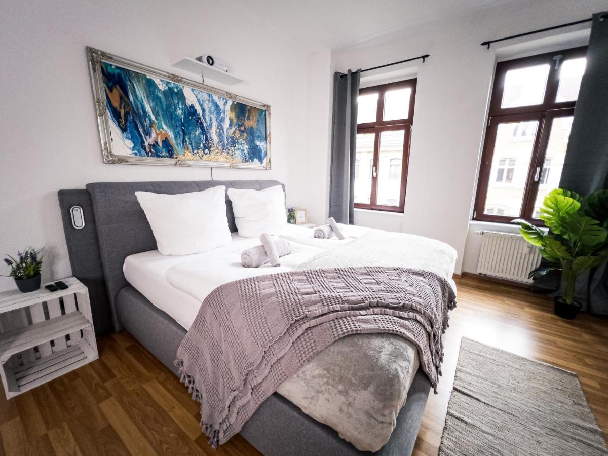 ° Charming Central 24/7 Serviced Apartment ° Leipzig Exterior foto